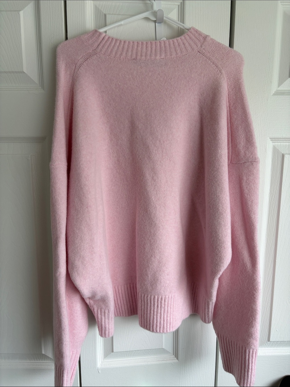 Zara Soft Light Pink Crewneck Sweater - Picture 3 of 3